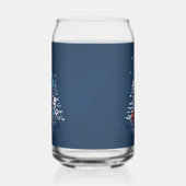 陽気な小妖精や小人 ガラス缶 (左)