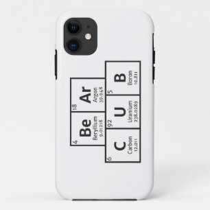 陽気な小熊の要素のiPhoneの場合 iPhone 11 ケース