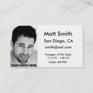 陽気な巡航カード 名刺