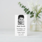 陽気な巡航カード 名刺 (スタンド正面)