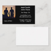 陽気な巡航カード 名刺 (正面/裏面)