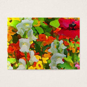 陽気な庭はATCを着色します