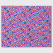 陽気な抽象芸術包装紙 ラッピングペーパー (フラット)