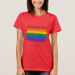 陽気な旗の点滴注入 Tシャツ