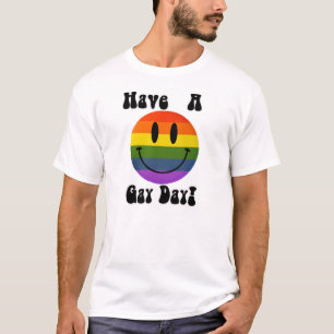 陽気な日を過して下さい Tシャツ