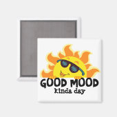 陽気な日 "Good Mood kinda Day" マグネット (正面/裏面)