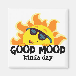 陽気な日 "Good Mood kinda Day" マグネット