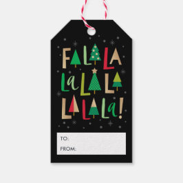 陽気な木クリスマスギフトタグ ギフトタグ