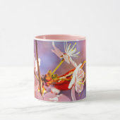 陽気な桜の花 マグカップ (中央)