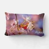 陽気な桜の花 ランバークッション (裏面)