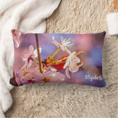 陽気な桜の花 ランバークッション (ブランケット)