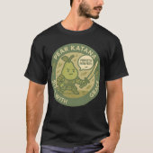 陽気な洋梨侍の修行 Tシャツ (正面)
