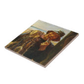 陽気な漁師（フレデリック・モーガン） タイル (側面)