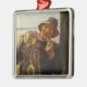 陽気な漁師(フレデリック・モーガン) メタルオーナメント (左)