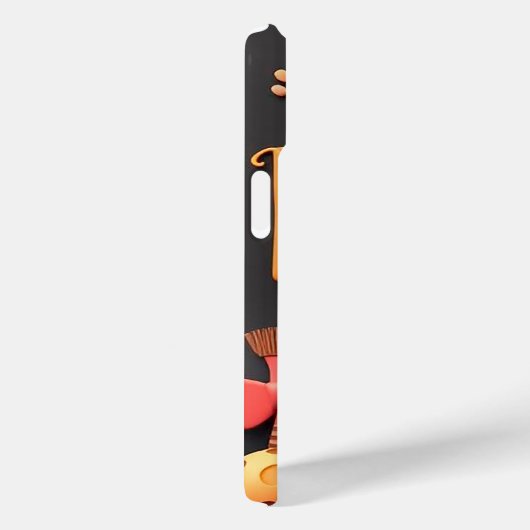 陽気な犬、おそらくコルギ Case-Mate iPhoneケース (裏面 / 右)