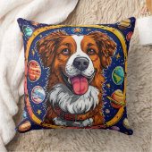 陽気な犬 クッション (ブランケット)