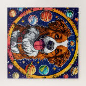 陽気な犬 ジグソーパズル (横)