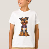陽気な犬 Tシャツ (正面)