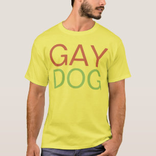 陽気な犬 Tシャツ