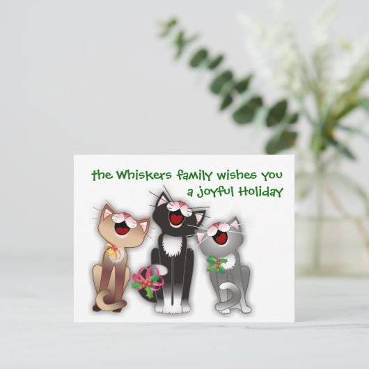 陽気な猫たち シーズンポストカード (スタンド正面)