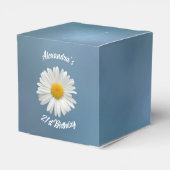 陽気な白いデイジー フェイバーボックス (裏面サイド)