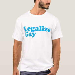 陽気な空色を法律化して下さい Tシャツ