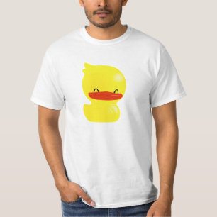 陽気な笑顔のダッキー(アヒルちゃん)Tシャツ Tシャツ