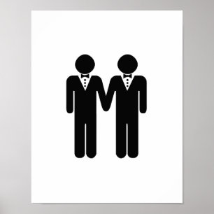 陽気な結婚式の上層の人- .PNG ポスター