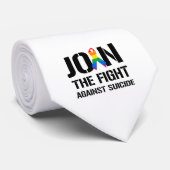 陽気な自殺に対する戦いを結合して下さい ネクタイ (ロール)