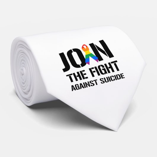 陽気な自殺に対する戦いを結合して下さい ネクタイ (ロール)