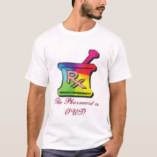 陽気な薬剤師のTシャツ及びギフト Tシャツ