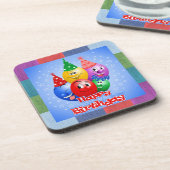陽気な誕生日風船 コースター (左側)