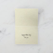 陽気な象の母の日カード カード (内部)