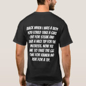 陽気な道化師 Tシャツ (裏面)