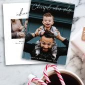 陽気な雰囲気のみポートレートホリデーフォトカード シーズンカード