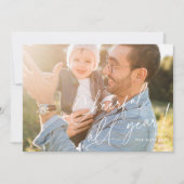 陽気な雰囲気オールイヤー休暇のフォトカード シーズンカード (正面)