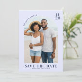 陽気な青いビーチの写真 セーブザデート (スタンド正面)