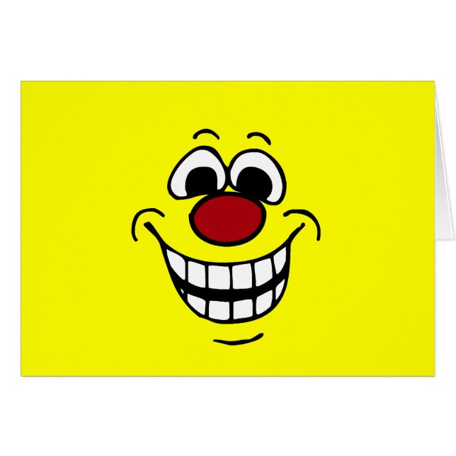 陽気な顔Grumpey (正面横)