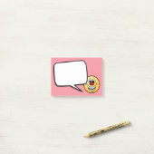 陽気な顔Grumpey ポストイット (デスク上)