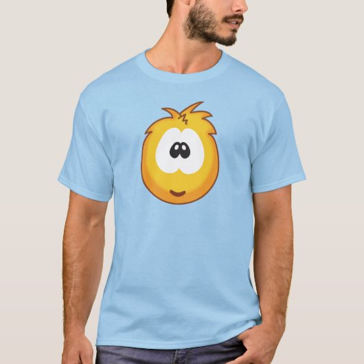 陽気な黄色いスニージー Tシャツ (正面)