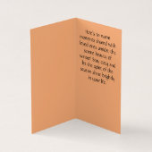 陽気な2匹の猫クリスマスカード (内部)