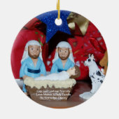 陽気な/レズビアンの出生: 2味方されたクリスマスのオーナメント セラミックオーナメント (裏面)