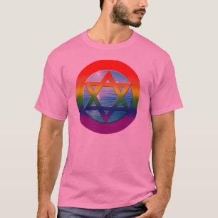 陽気なTシャツ- 02ダビデの星 Tシャツ