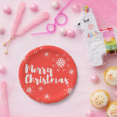 陽気よくはしゃぐなデザイン ペーパープレート (パーティー)