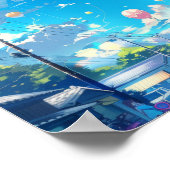 陽気カラフルな装飾のための吹き出しポスター – PNG ポスター (角)