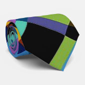 陽気モダンな幾何学的な男性のネックタイ ネクタイ (ロール)