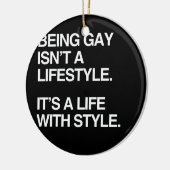 陽気ライフスタイルではないですであることは セラミックオーナメント (左)