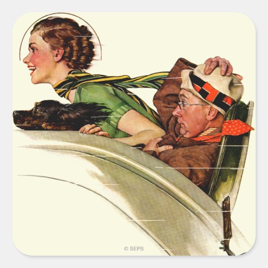 陽気 スクエアシール (正面)