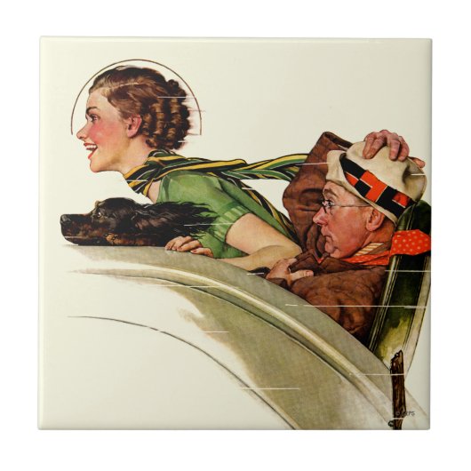 陽気 タイル (正面)