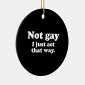 陽気。 私はちょうどこうすれば行動します。  (積み込みライン) セラミックオーナメント (右)